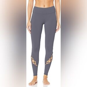 Alo Yoga Entwine Leggings - Anthracite, Size Small